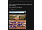 Field Cleanup Day
